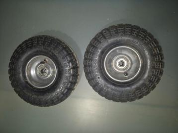 2 wielen voor steekwagen / kruiwagen beschikbaar voor biedingen