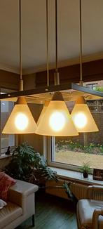 Verlichting, Huis en Inrichting, Lampen | Hanglampen, Glas, Zo goed als nieuw, Ophalen