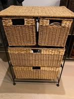 Rotan opbergkastjes, Huis en Inrichting, Ophalen, Zo goed als nieuw