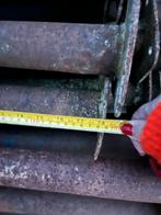 Stansoen rood-bruin 2m, Doe-het-zelf en Bouw, Metalen, Ophalen, Gebruikt, Nic.debruyne@gmail.com, Overige metalen