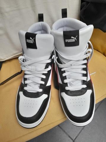 basket, schoenen, sneakers, high tops, puma 46 beschikbaar voor biedingen