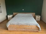 Steigerhout bed 160cm inclusief matras, Ophalen of Verzenden, Steigerhout