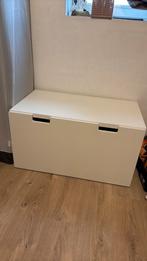 Coffre à jouets/banc de rangement blanc Ikea, Enlèvement, Comme neuf