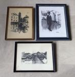 3 reproductie prenten van Isidoor Opsomer uit 1902 en 1910, Antiquités & Art, Envoi