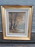 huile sur toile signe emile lammers, Antiquités & Art, Art | Peinture | Classique, Enlèvement ou Envoi