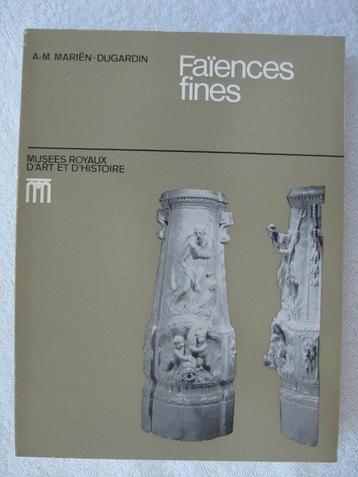 Faïences belges – Mariën-Dugardin - édition 1975 peu courant