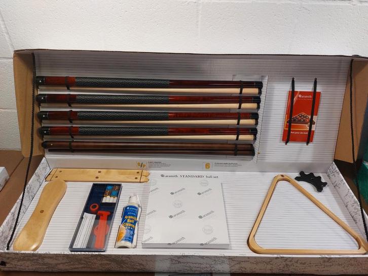 Pool accessoireset Standaard, Sport en Fitness, Biljarten en Poolen, Nieuw, Ophalen