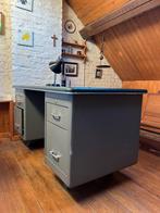 Bureau vintage métallique, Ophalen, Gebruikt, Bureau
