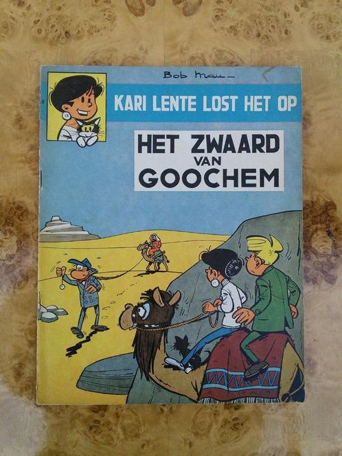Kari Lente 9 - zwaard van goochem - 1e druk 1967 - Goed, Boeken, Stripverhalen, Gelezen, Eén stripboek, Ophalen of Verzenden