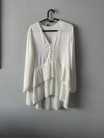 MASSIMO DUTTI elegante XS crèmewitte HEMDBLOUSE, Kleding | Dames, Massimo Dutti, Wit, Nieuw, Ophalen of Verzenden