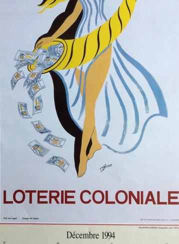 Oude kalender  ( Almanak ) 1994  “ La Loterie Nationale “ 