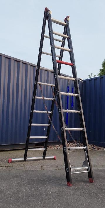 Alu Ladders Prof.1-2-3 delige, Altrex, Solide,..met Revisie beschikbaar voor biedingen
