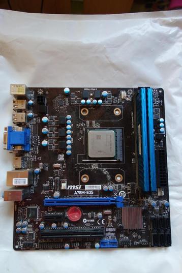 AMD A10 MSI mATX 4Go RAM beschikbaar voor biedingen