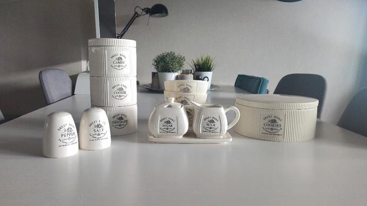 Servies- en keukenitems in Wedgwood stijl, Maison & Meubles, Cuisine | Vaisselle, Comme neuf, Wedgwood, Enlèvement