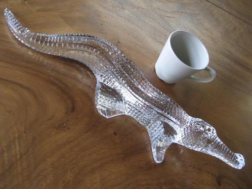 Baccarat kristallen krokodil, Antiek en Kunst, Antiek | Glaswerk en Kristal, Ophalen of Verzenden