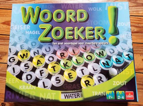 Woordzoeker, gezelschapsspel. 7+, 2-4 spelers., Hobby en Vrije tijd, Gezelschapsspellen | Bordspellen, Nieuw, Een of twee spelers