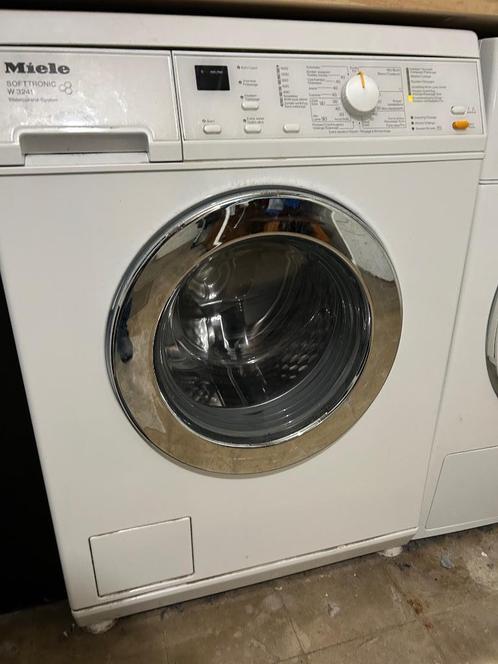 Miele wasmachine w3241, Elektronische apparatuur, Wasmachines, Gebruikt, Voorlader, 6 tot 8 kg, 85 tot 90 cm, 1200 tot 1600 toeren