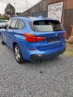 BMW x1sDrive18i M-PAKKET/GPS/ALCANTA/Pano/Trekhaak, Auto's, BMW, Euro 6, Blauw, Alcantara, 3 cilinders