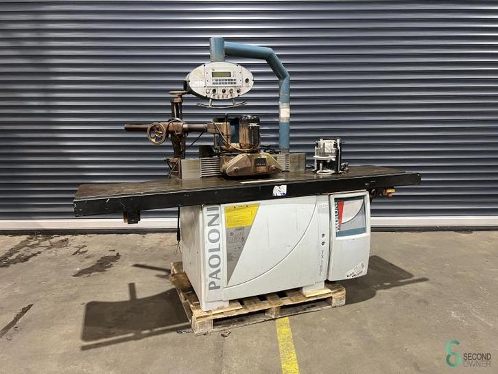 Tafelfrezen/spindelfrezen Paoloni TX 160 L 2001, Zakelijke goederen, Machines en Bouw | Houtbewerking