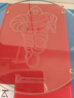 MICHELIN  SOUS PLAT EN VERRE GRAVE + BOITE D ORIGINE TBE, Collections, Collections Autre, MICHELIN, Enlèvement ou Envoi, Neuf