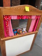 Poppenkast met poppen, Kinderen en Baby's, Speelgoed | Buiten | Speelhuisjes, Gebruikt, Ophalen of Verzenden