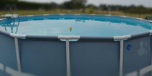 Piscine, Tuin en Terras, Zwembaden, Zo goed als nieuw, Opzetzwembad, 120 cm of meer, 400 cm of meer, 300 cm of meer, Rond, Ophalen