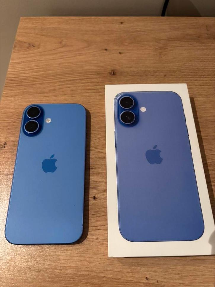 Apple iPhone 16, Télécoms, Téléphonie mobile | Apple iPhone, 128 GB, iPhone 16, Bleu, Enlèvement ou Envoi