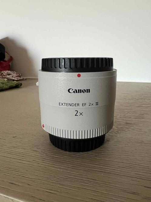 Canon EF Extender 2x III, Audio, Tv en Foto, Foto | Lenzen en Objectieven, Zo goed als nieuw, Accessoires, Ophalen