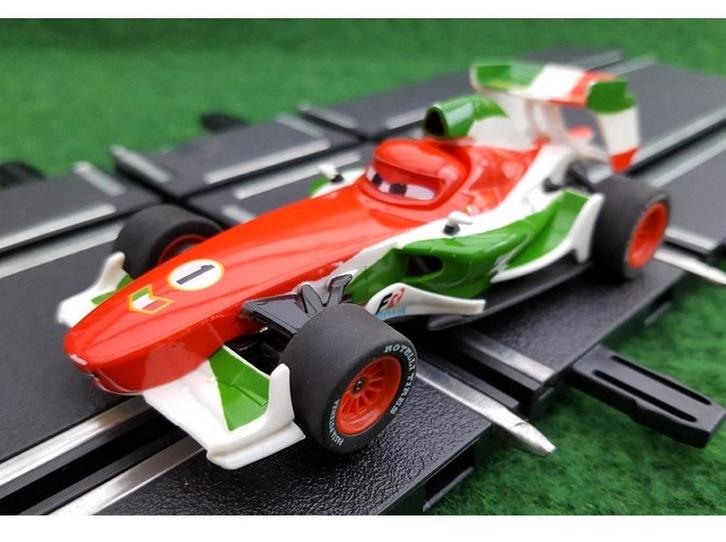 Carrera Go: Disney/Pixar Cars 2 Francesco Bernoulli, Kinderen en Baby's, Speelgoed | Racebanen, Gebruikt, Racebaan, Elektrisch