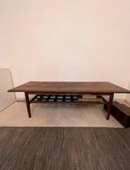 Vintage Topform salontafel pallisander Dutch design 60s, Ophalen, Minder dan 50 cm, Gebruikt, 100 tot 150 cm
