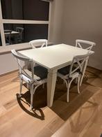 Keukentafel met stoelen, Huis en Inrichting, Complete eetkamers, Ophalen, Zo goed als nieuw