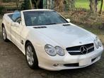 TK Mercedes SL350  panorama roof, Auto's, Mercedes-Benz, Automaat, Zwart, Cabriolet, Wit