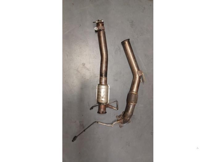 Tube avant + catalyseur d'un Seat Leon, Autos : Pièces & Accessoires, Systèmes d'échappement, Seat, Utilisé, 3 mois de garantie