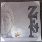 cadre zen mural Bouddha 45/45 cm, Maison & Meubles, Enlèvement ou Envoi, Neuf