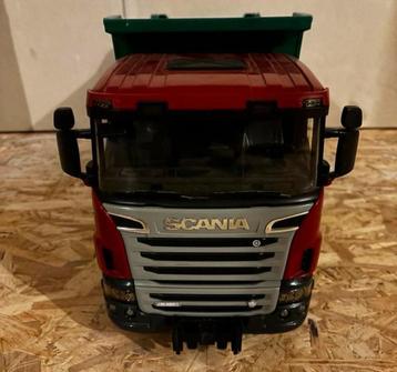 Bruder Scania Kiepwagen, Ophalen of Verzenden, Zo goed als nieuw