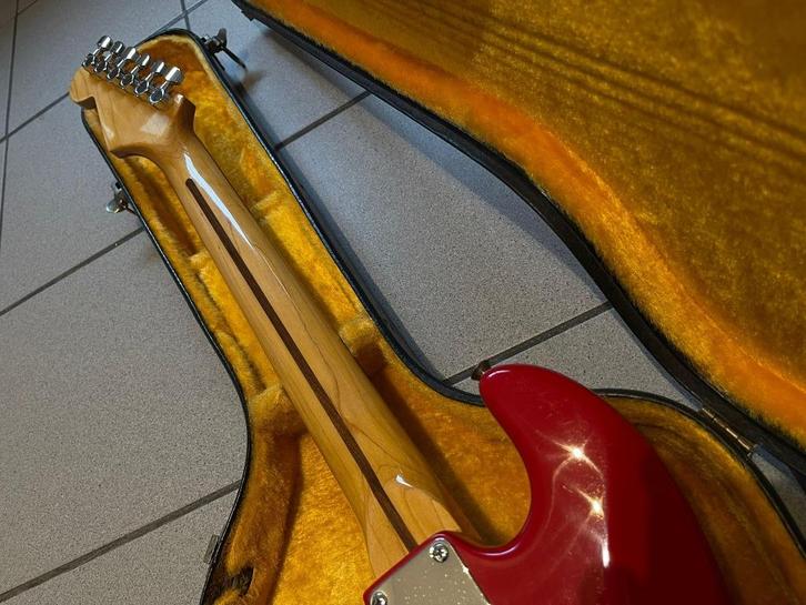 80s SQUIER VAN FENDER BULLET STRAT, 7/8 , Muziek en Instrumenten, Snaarinstrumenten | Gitaren | Elektrisch, Gebruikt, Overige merken