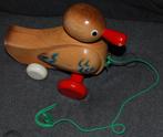 Jouet en bois : Canard à tirer, Enlèvement ou Envoi, Comme neuf, Jouet à Pousser ou Tirer