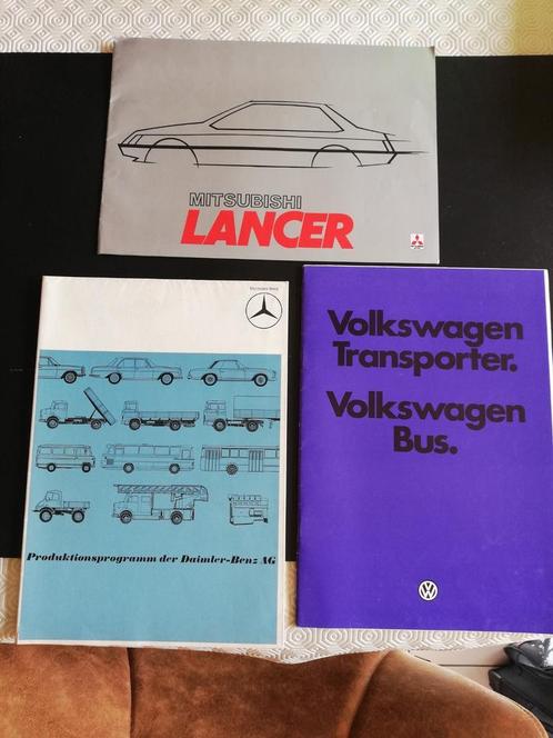 Oude reclame boekjes en poster van verschillende automerken, Collections, Marques automobiles, Motos & Formules 1, Enlèvement ou Envoi
