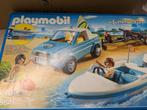 Playmobil summer fun jeep en speedboot, Ophalen, Gebruikt, Complete set