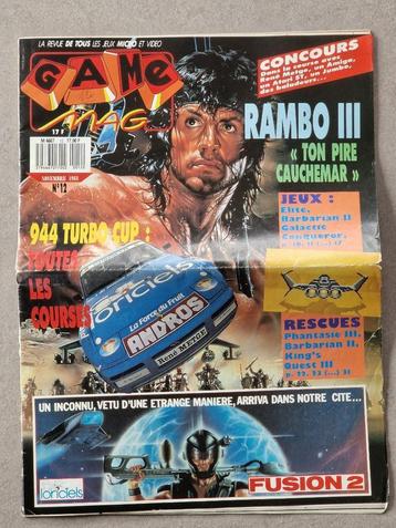 Game Mag 12 Novembre 1988 magazine revue jeux vidéo vintage  beschikbaar voor biedingen
