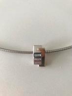 Collier bijou en or jaune et blanc., Bijoux, Sacs & Beauté, Enlèvement ou Envoi, Or