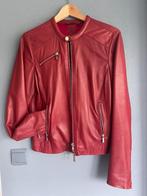 LEDEREN VEST ROOD, Maat 38/40 (M), Arma, Ophalen of Verzenden, Zo goed als nieuw