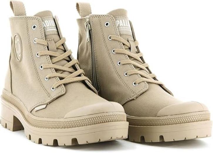 Palladium Pallabase | modieuze dameslaarzen | Nieuw, Kleding | Dames, Schoenen, Nieuw, Overige typen, Beige, Verzenden