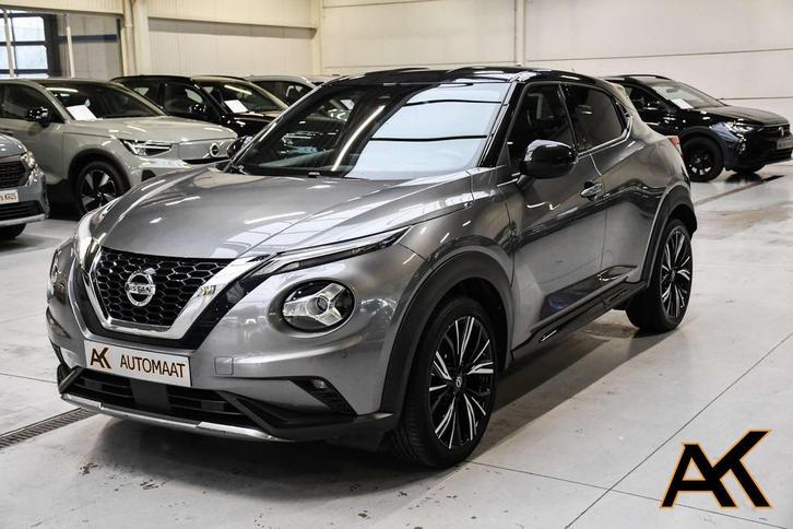 Nissan Juke Juke 1.0 DIG-T DCT N-Design - LEDER /NAVI / CAME, Auto's, Nissan, Bedrijf, Te koop, Juke, ABS, Achteruitrijcamera