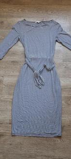 blauw wit kleed Four Roses maat 36 of smal, Kleding | Dames, Jurken, Blauw, Ophalen of Verzenden, Zo goed als nieuw, Maat 36 (S)