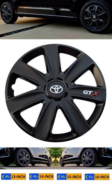 TOYOTA wieldoppen | ZWART 🔥 | ✔️Meerdere modellen  beschikbaar voor biedingen