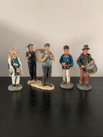 4 statuettes en résine Gilles de Binche carnaval., Enlèvement ou Envoi, Utilisé