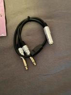 Y-splitter 6.35mm, Ophalen, Nieuw