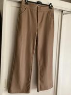 Lederen broek beige modern maat 42 44 nieuw prijs 35€, Kleding | Dames, Broeken en Pantalons, Ophalen, Zo goed als nieuw