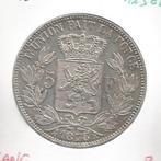12560 * LEOPOLD II * 5 francs 1873 "PROTEGE" long * Pr, Timbres & Monnaies, Monnaies | Belgique, Envoi, Argent
